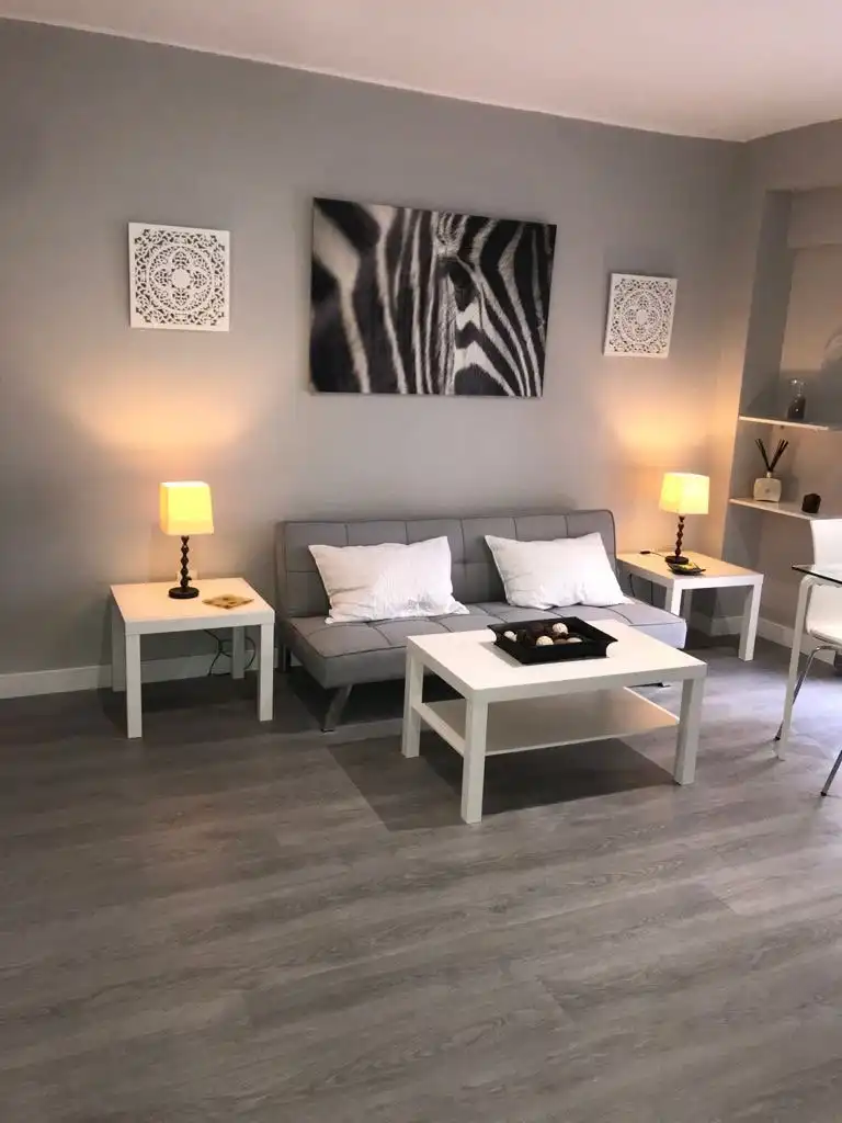 Wohnzimmer von Wohnung zur Miete in Sevilla mit Terrasse