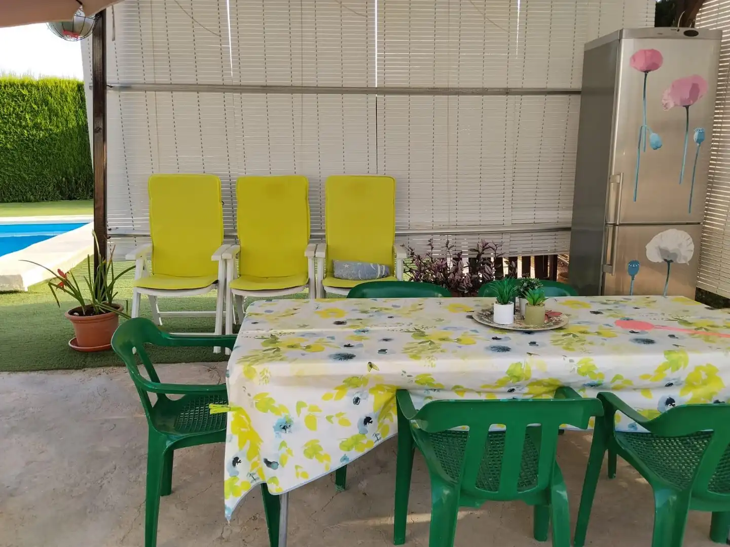 Terrassa de Finca rústica en venda en La Carlota amb Piscina
