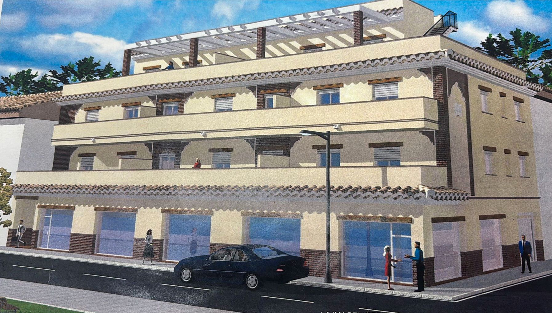 Exterior view of Flat for sale in Láchar