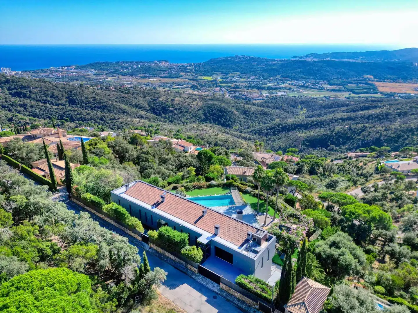 Vista exterior de Finca rústica en venda en Castell d'Aro, Platja d'Aro i s'Agaró amb Aire condicionat, Calefacció i Traster
