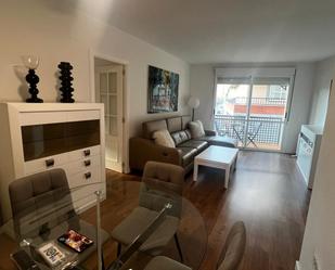 Living room of Flat for sale in Badajoz Capital  with Parquet flooring, Terrace and Balcony