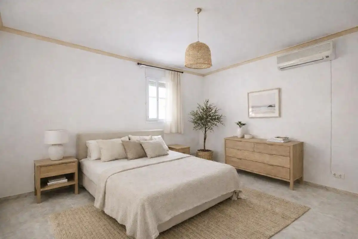 Habitación de Casa adosada en venta en Valle de Abdalajís con Calefacción, Terraza y Balcón