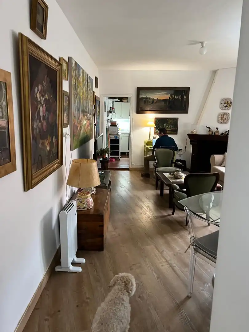 Sala de estar de Finca rústica en venta en Santa Cristina de la Polvorosa con Calefacción
