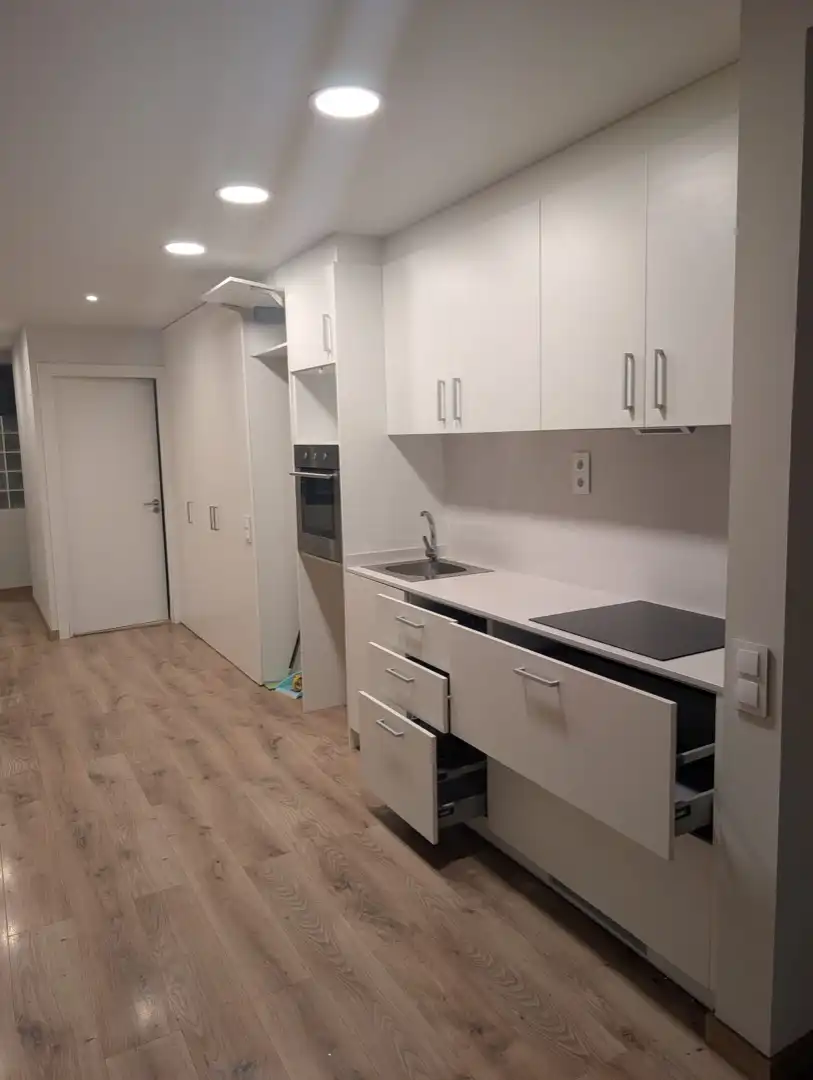 Cuina de Loft de lloguer en Vic amb Calefacció i Alarma
