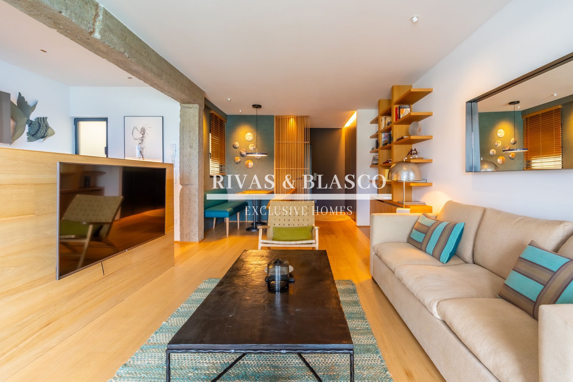 Living room of Apartment to rent in Donostia - San Sebastián   with Heating and Furnished