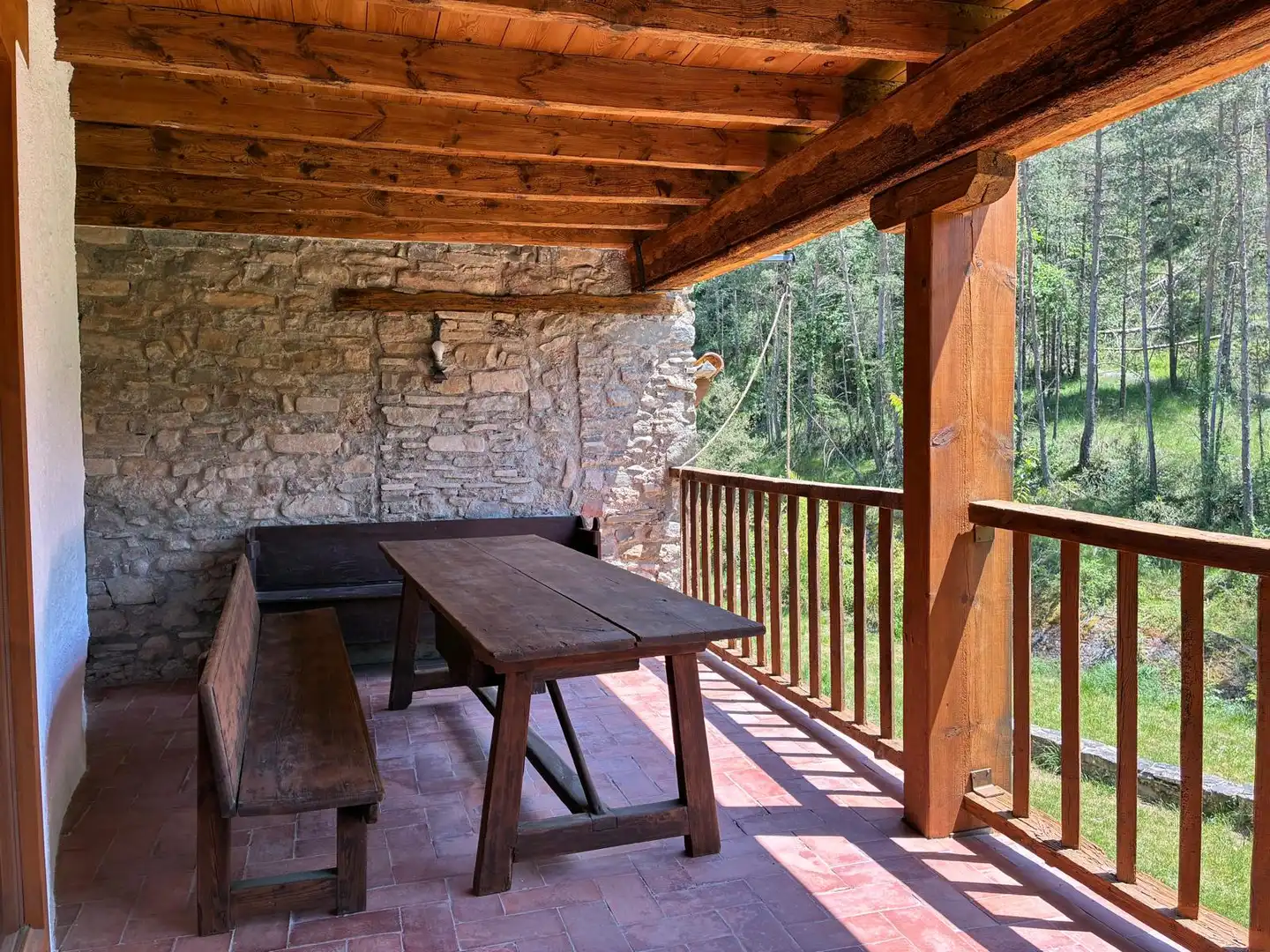 Terrassa de Finca rústica en venda en Borredà amb Jardí privat, Terrassa i Traster