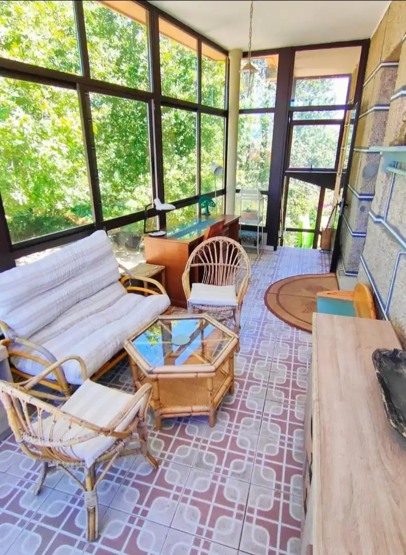 Terraza de Casa o chalet para compartir en Vigo  con Calefacción, Jardín privado y Terraza