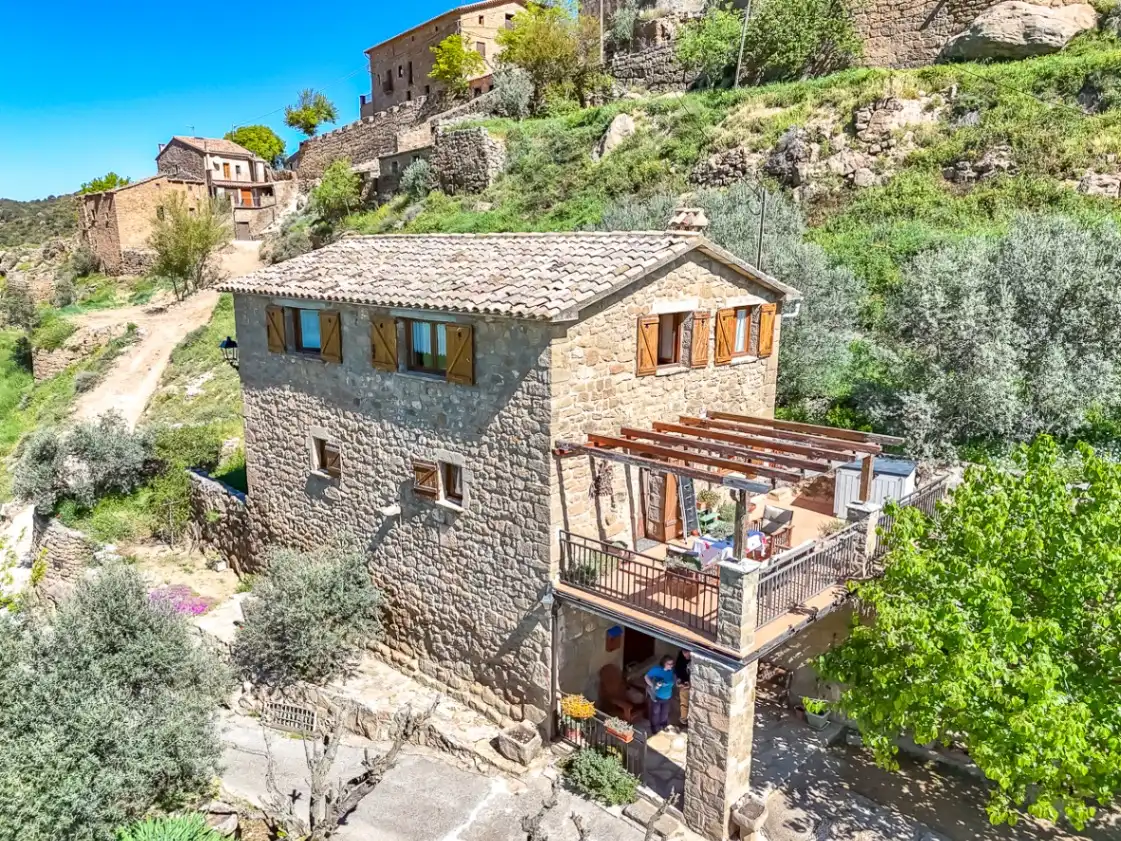 Vista exterior de Finca rústica en venda en Vilanova de l'Aguda