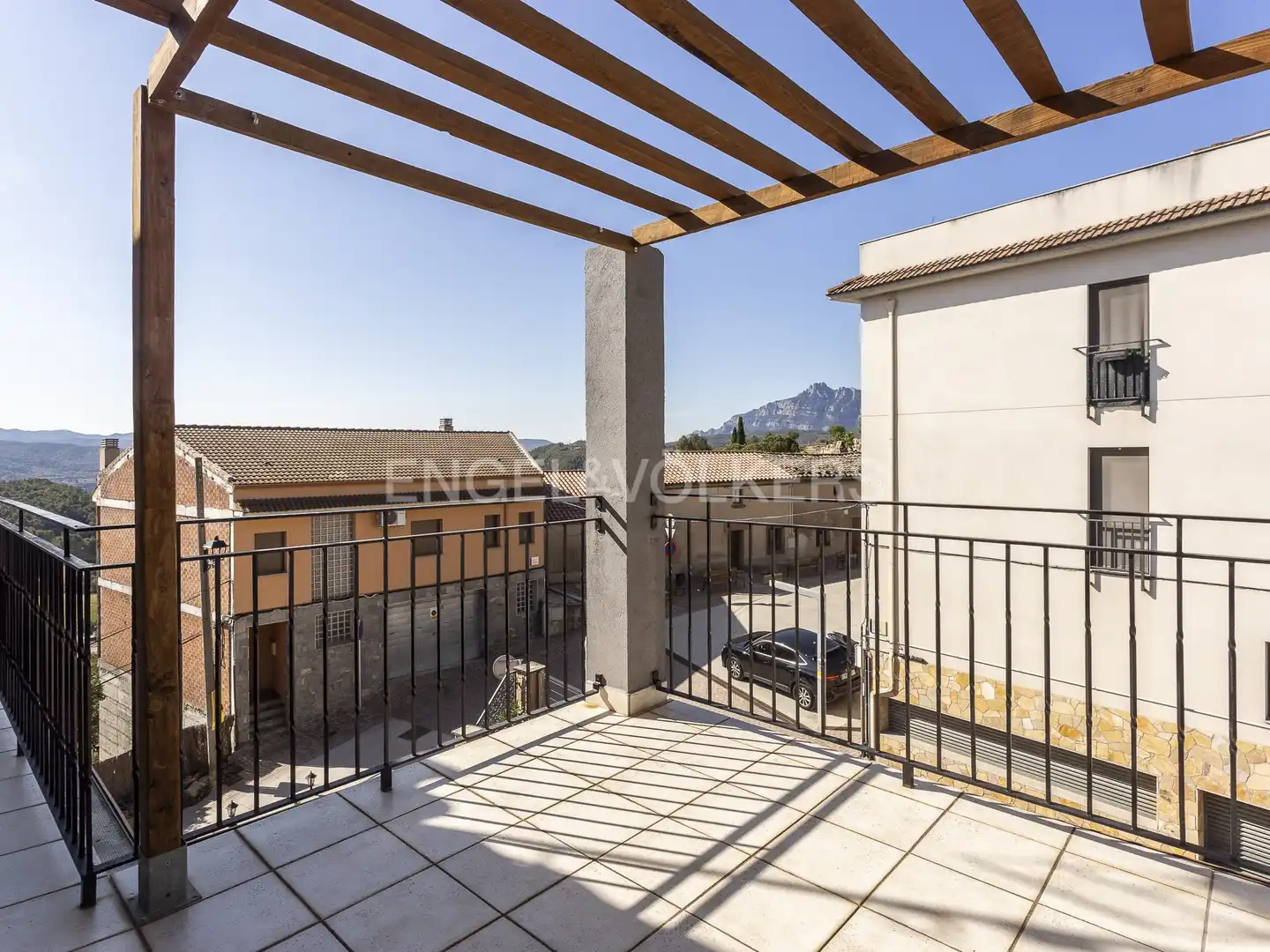 Terrassa de Casa adosada en venda en Castellgalí amb Aire condicionat, Calefacció i Jardí privat