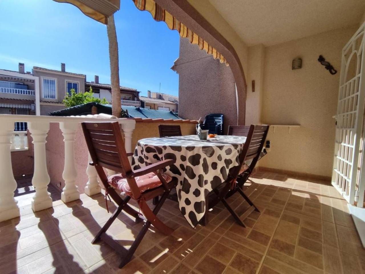 Terrace of Apartment to rent in Santa Pola  with Air Conditioner, Terrace and Furnished