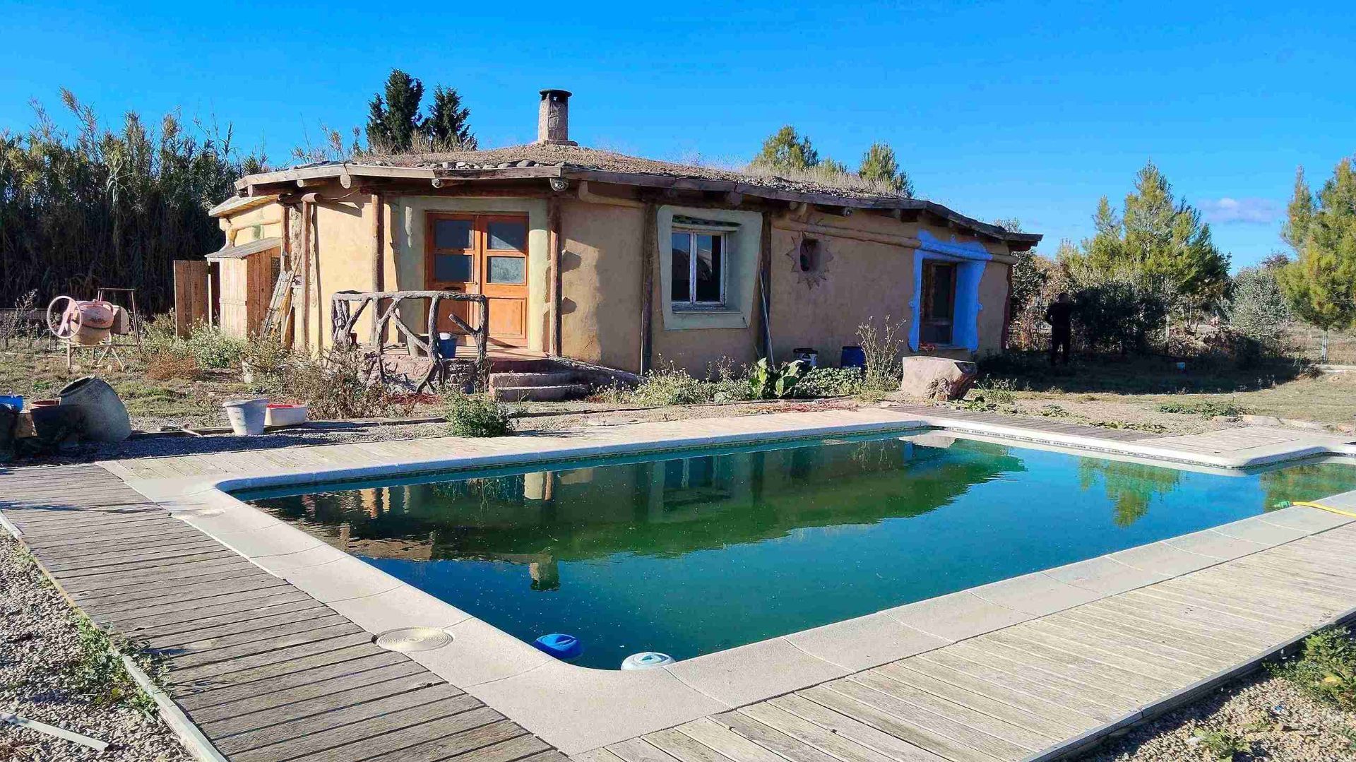 Piscina de Casa o xalet en venda en Zuera amb Jardí privat i Piscina