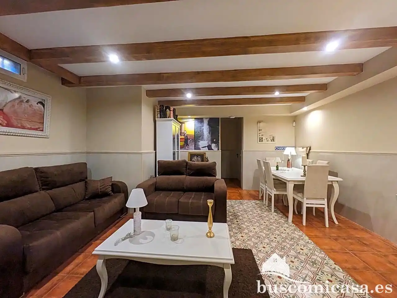 Sala d'estar de Casa o xalet en venda en Linares amb Aire condicionat, Calefacció i Jardí privat