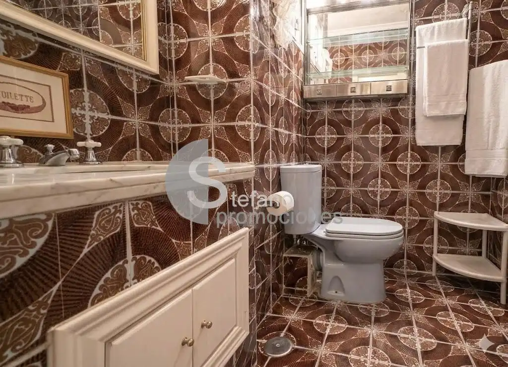 Baño de Dúplex en venta en Málaga con Aire acondicionado y Parquet