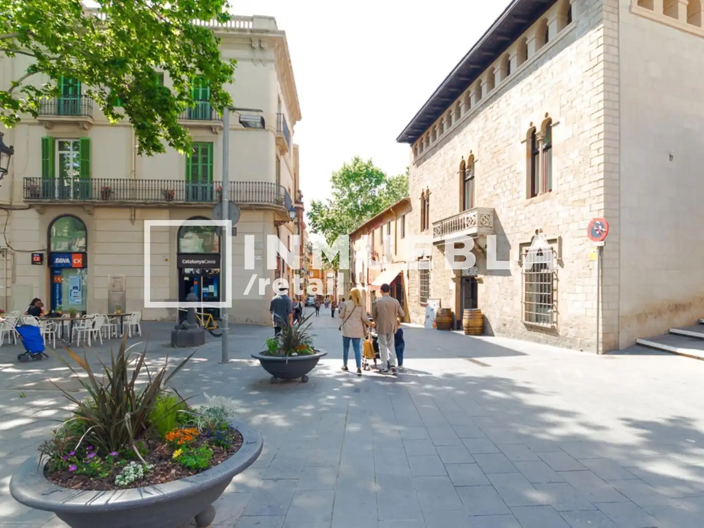 Vista exterior de Local de lloguer en Barcelona amb Aire condicionat
