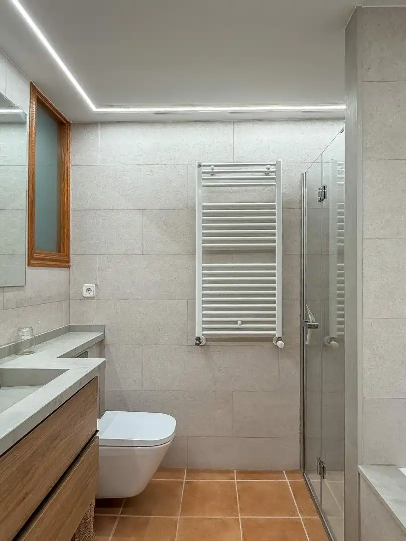 Baño de Finca rústica en venta en Calonge i Sant Antoni con Calefacción y Jardín privado