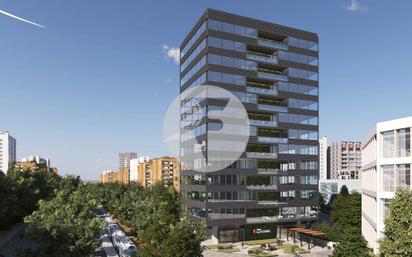 Vista exterior de Oficina de lloguer en  Barcelona Capital amb Aire condicionat i Terrassa