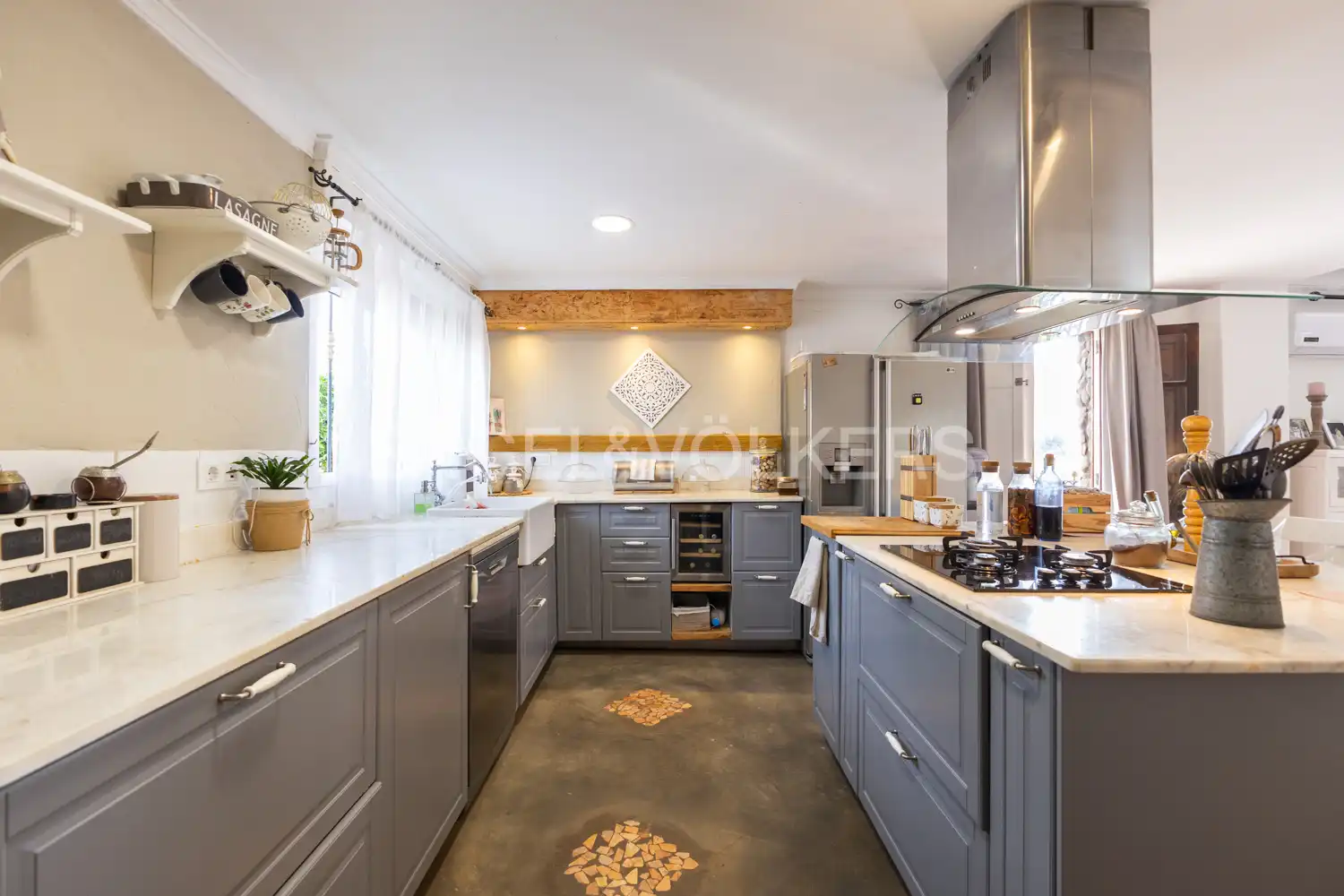 Cocina de Casa o chalet en venta en Pedralba con Aire acondicionado, Calefacción y Jardín privado