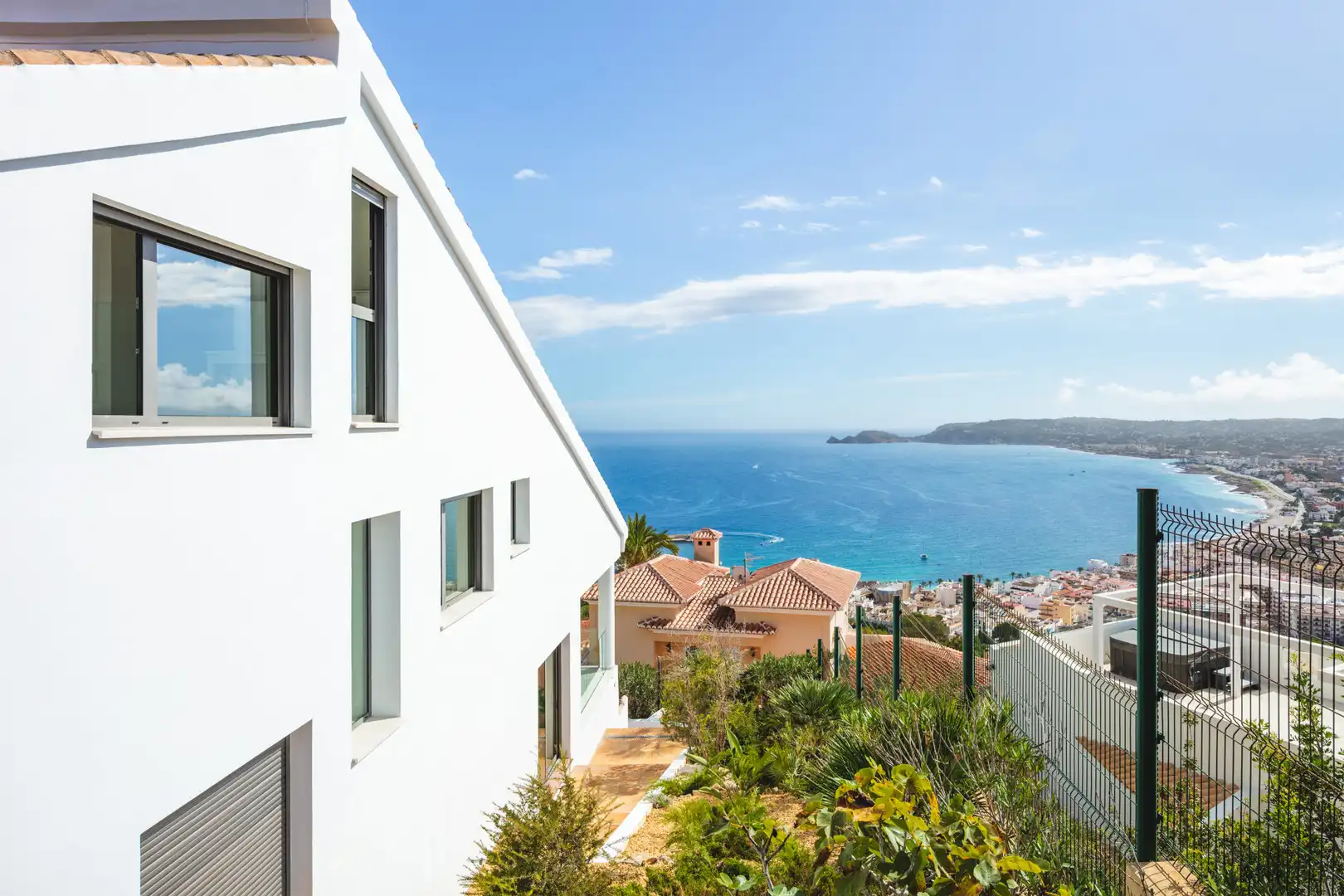 Exterior view of Houses for sale in Jávea / Xàbia  with Air Conditioner, Private garden and Terrace