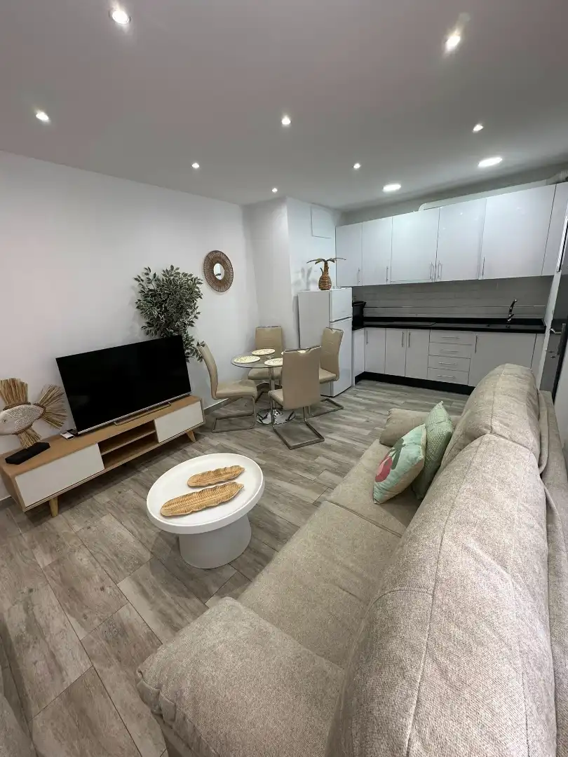 Living room of Flat for rent in Fuengirola  with Air Conditioner, Heating and Furnished
