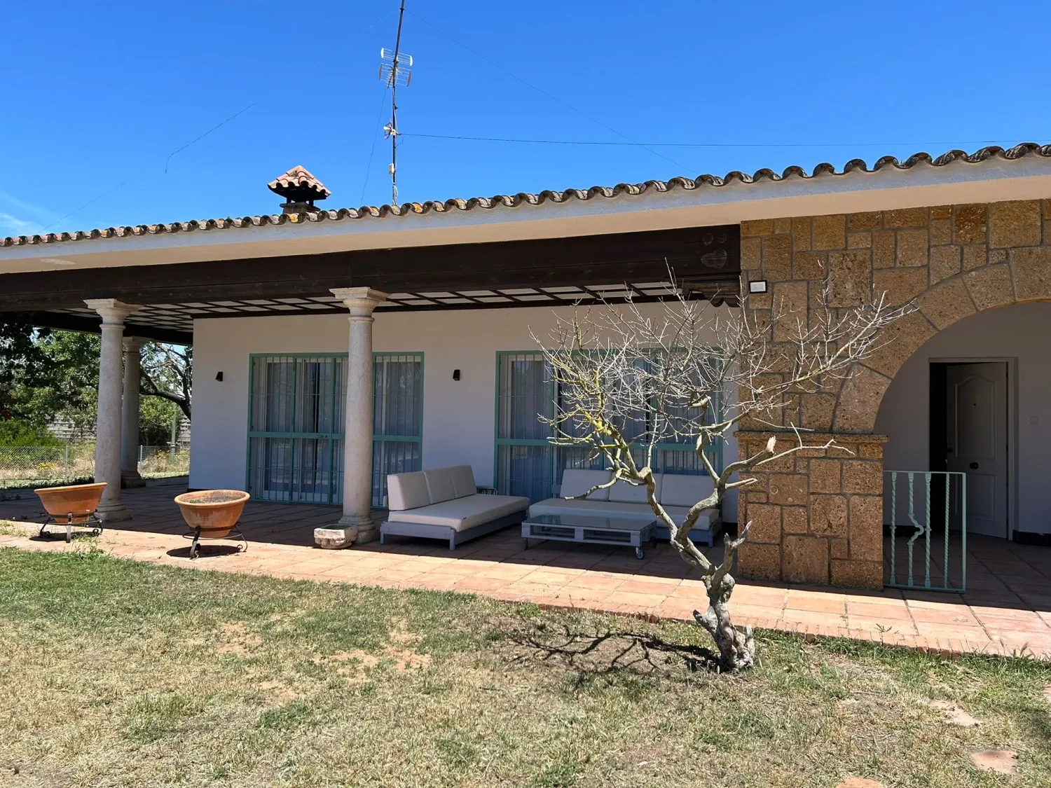 Jardí de Finca rústica en venda en Chiclana de la Frontera amb Terrassa, Traster i Piscina