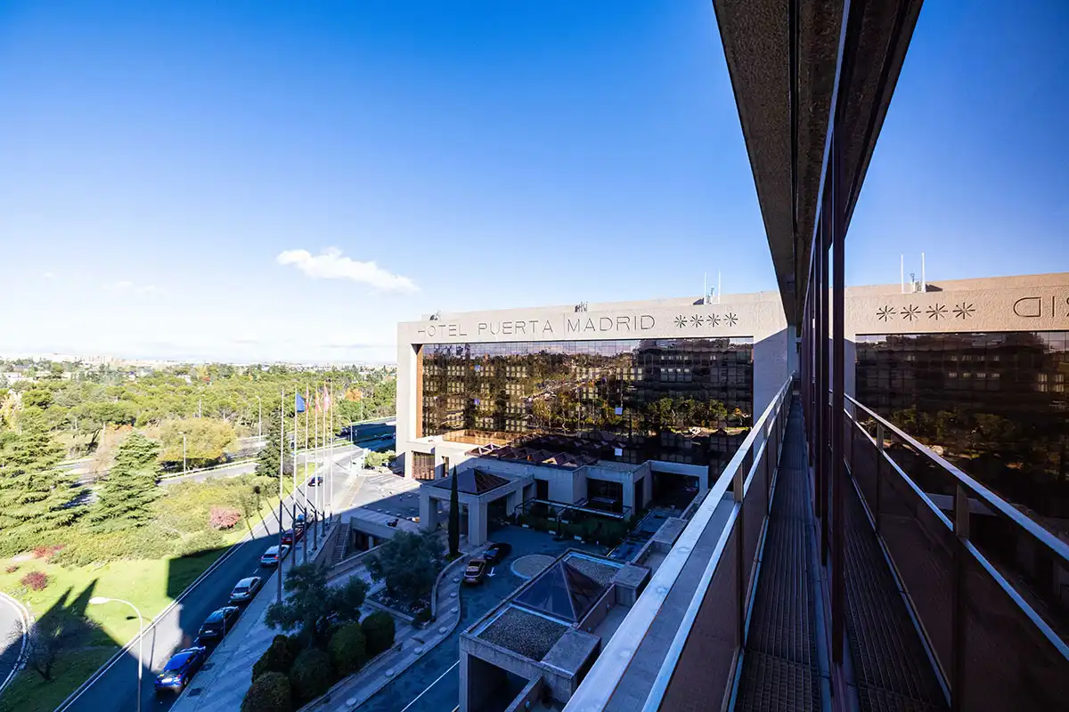 Exterior view of Office for rent in Madrid