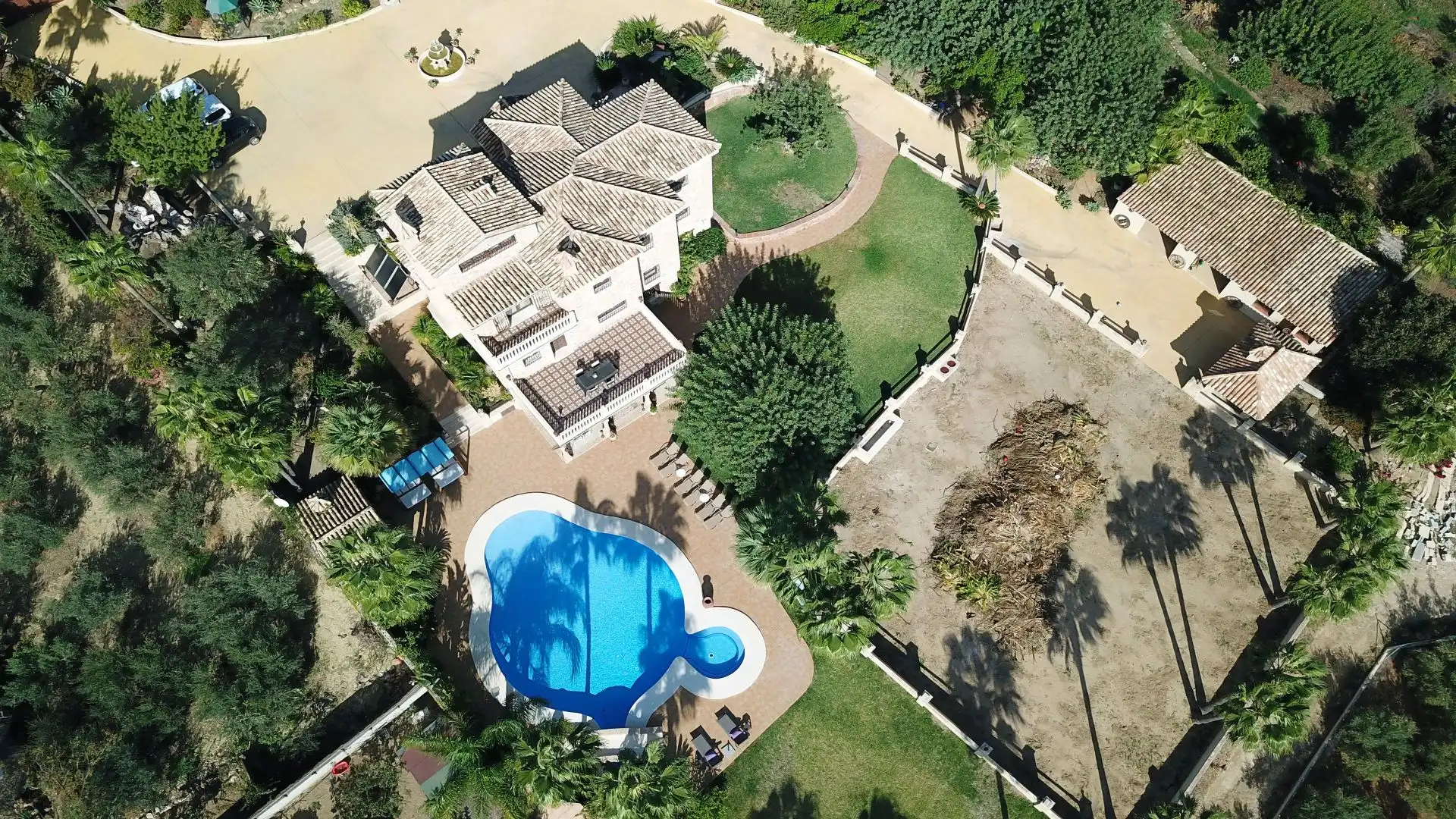 Garten von Country house zum Verkauf in Alhaurín de la Torre mit Klimaanlage, Heizung und Schwimmbad