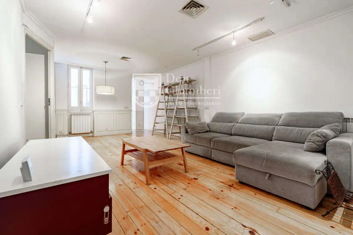 Living room of Flat for sale in Madrid  with Heating and Furnished