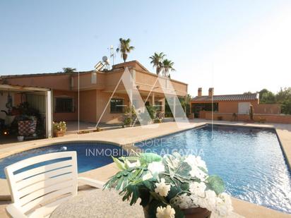 Jardí de Casa o xalet en venda en Molina de Segura amb Aire condicionat, Terrassa i Piscina