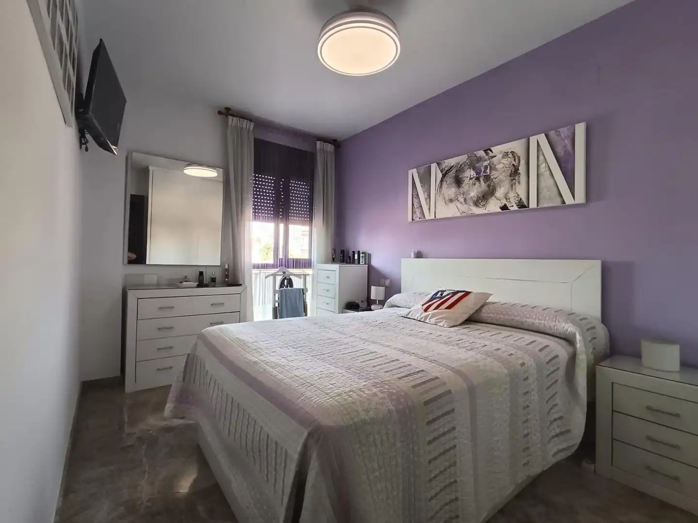 Bedroom of Flat for sale in Córdoba  with Air Conditioner, Heating and Furnished
