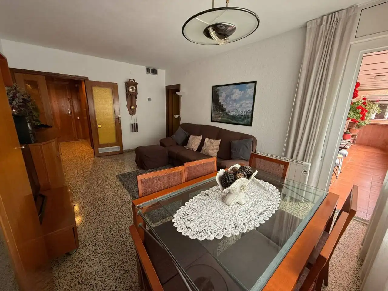 Wohnzimmer von Wohnung zum Verkauf in Cornellà de Llobregat mit Balkon