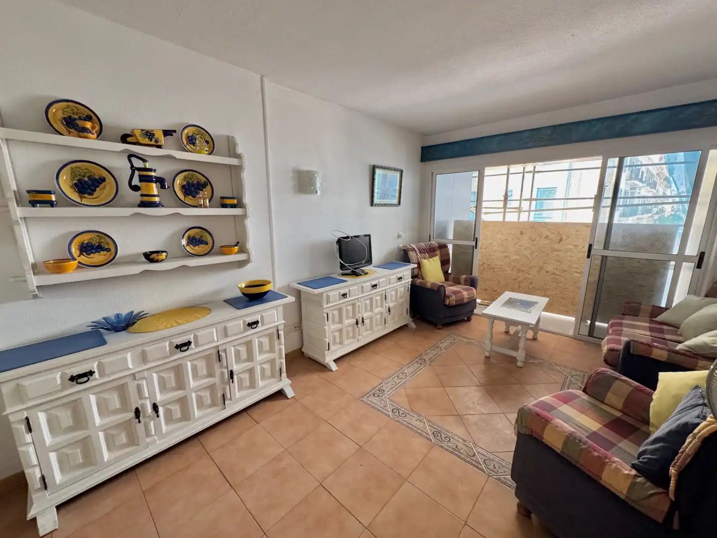 Sala d'estar de Pis en venda en Fuengirola amb Terrassa i Moblat