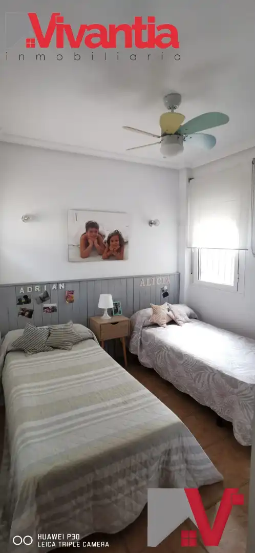 Bedroom of Flat for sale in Vera  with Air Conditioner, Heating and Terrace