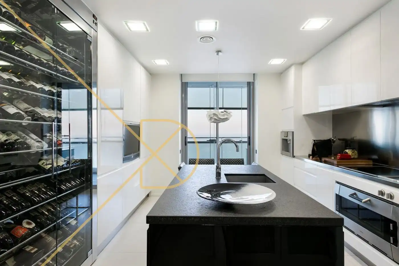 Kitchen of Duplexes for sale in Barcelona  with Air Conditioner, Heating and Terrace