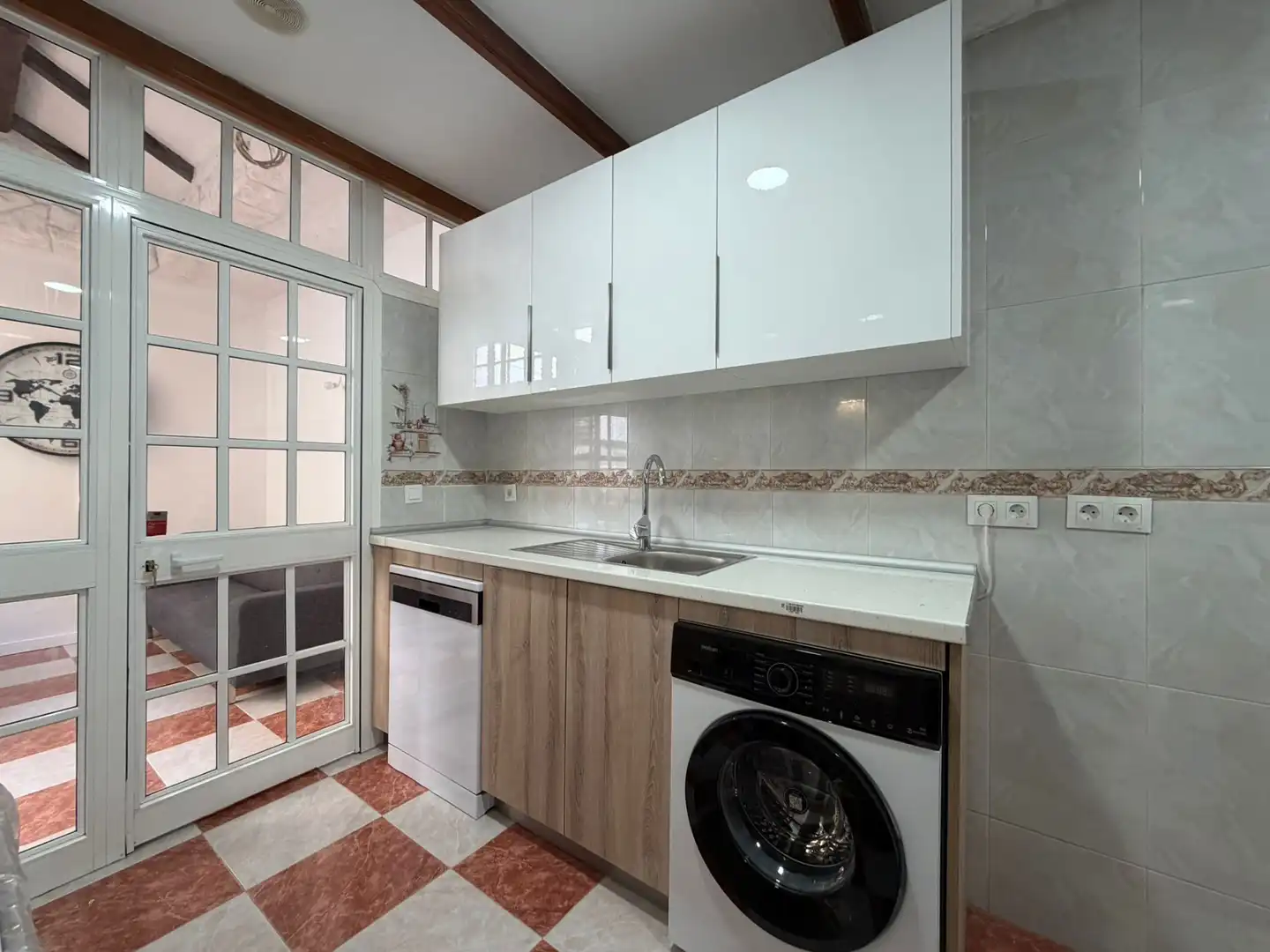 Kitchen of Flat for sale in Mijas  with Air Conditioner, Heating and Terrace