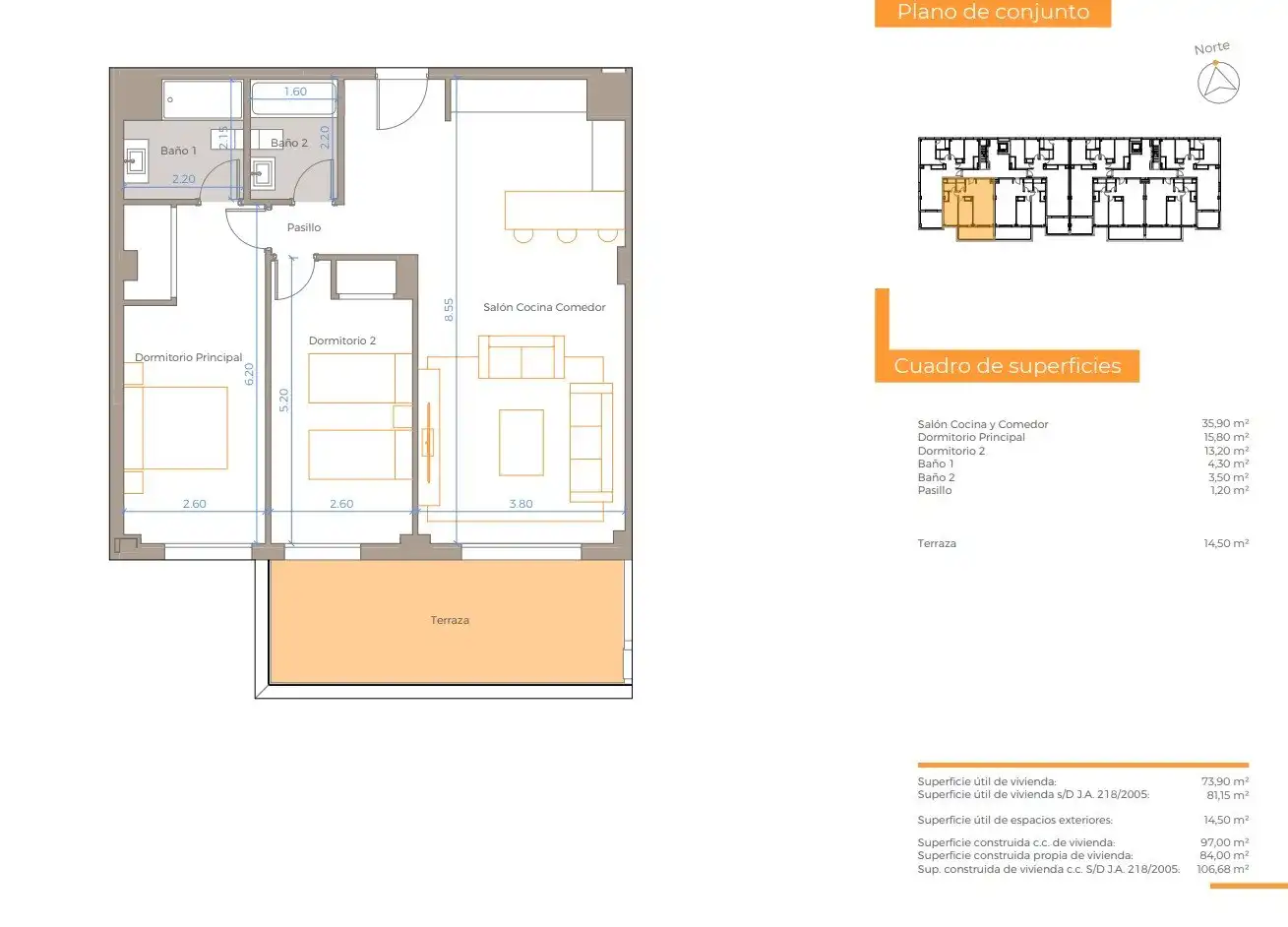 Apartment with lift for sale in El Faro de Calaburra - Chaparral, imagen 17