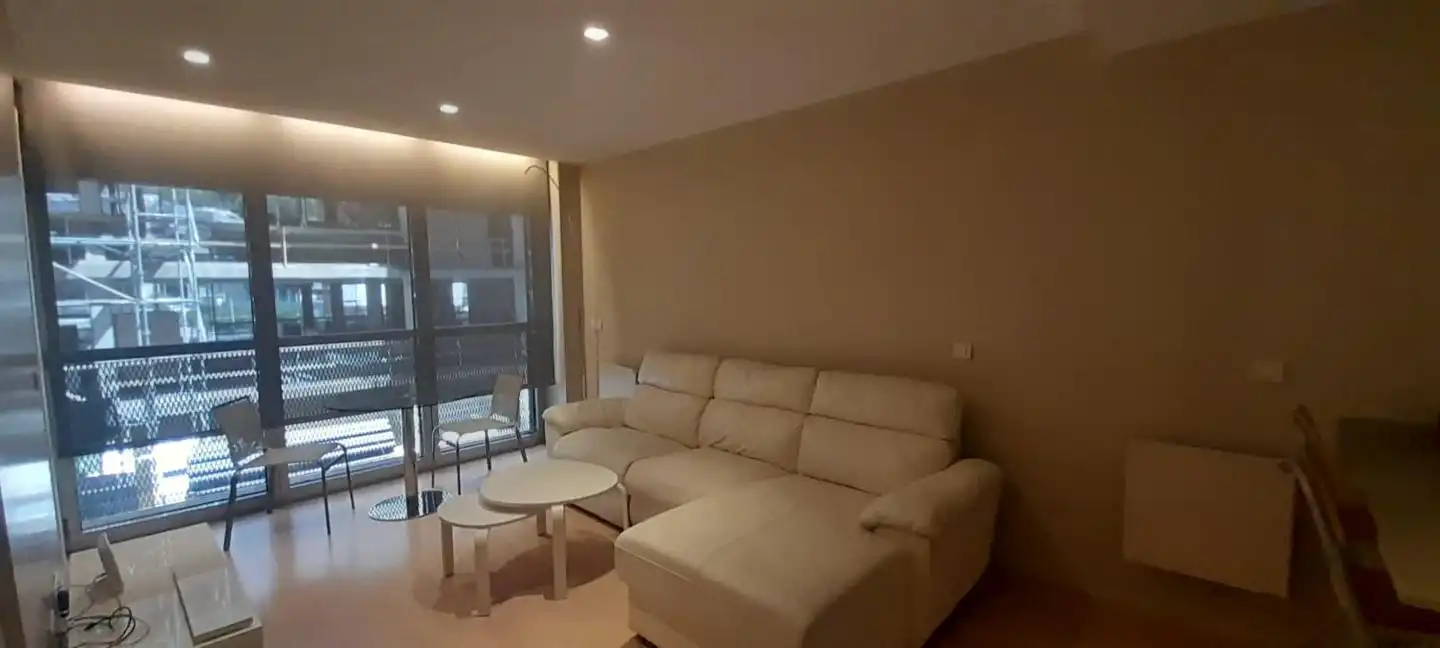 Sala de estar de Piso de alquiler en Escaldes – Engordany con Aire acondicionado y Amueblado