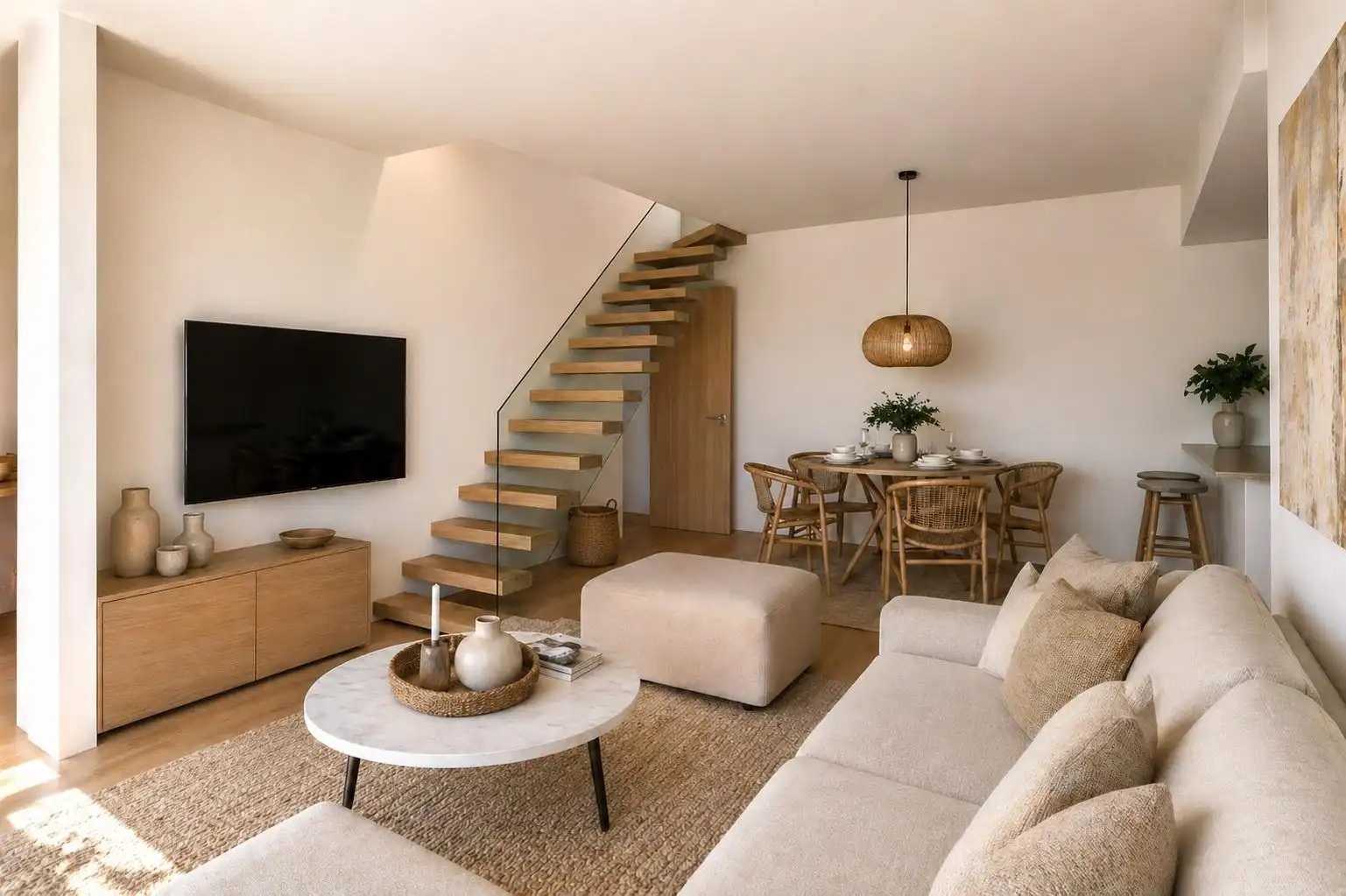 Sala de estar de Ático en venta en Maó - Mahón con Calefacción, Terraza y Balcón
