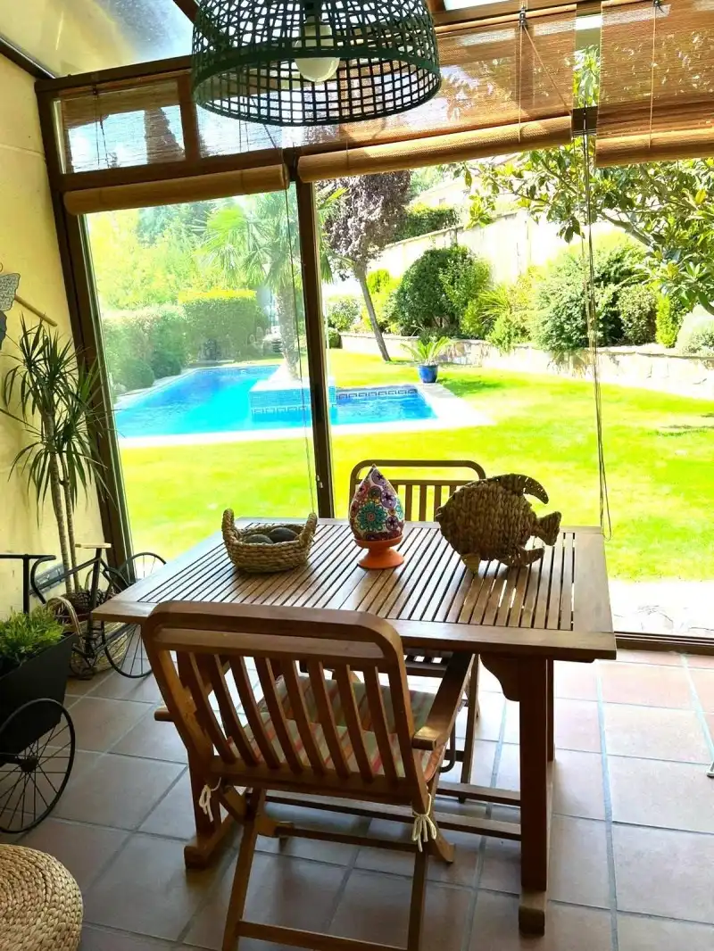 Jardí de Casa o xalet en venda en Valdemanco amb Calefacció, Terrassa i Traster
