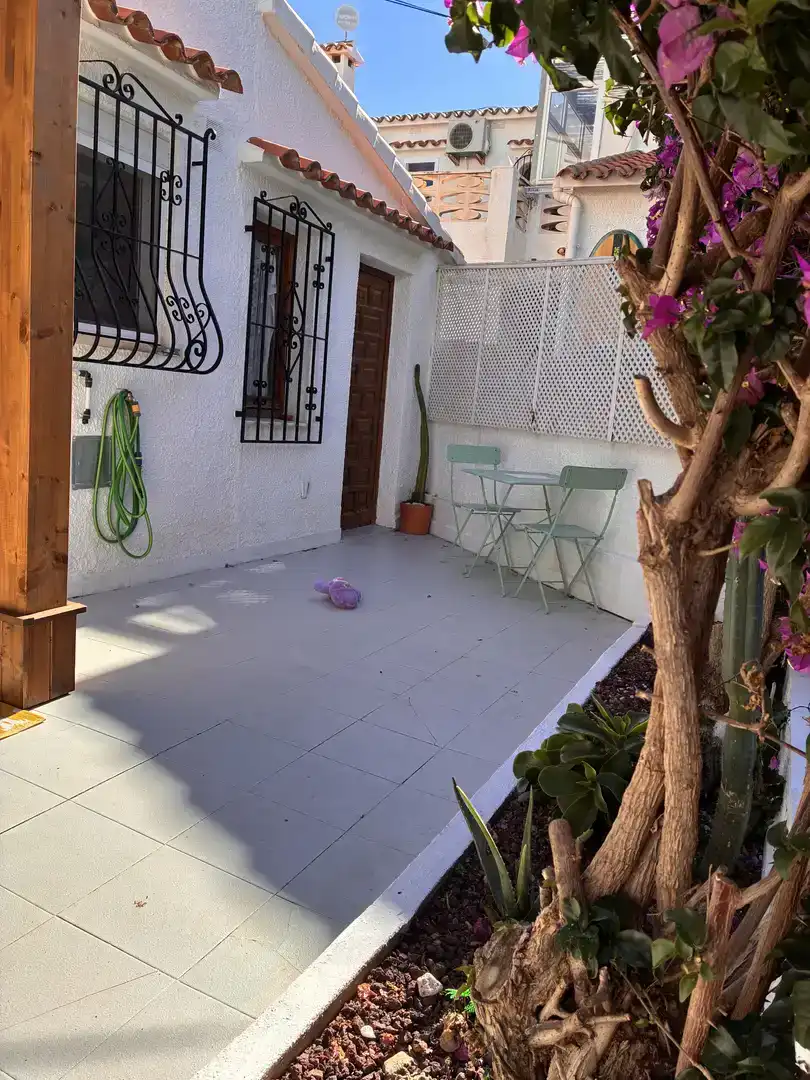 Terrace of Flat for rent in Els Poblets  with Air Conditioner, Private garden and Storage room