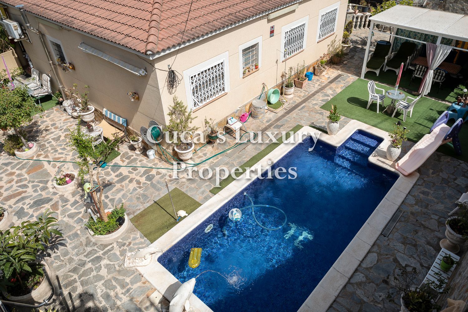 Piscina de Casa o chalet en venta en Vidreres con Aire acondicionado, Terraza y Piscina