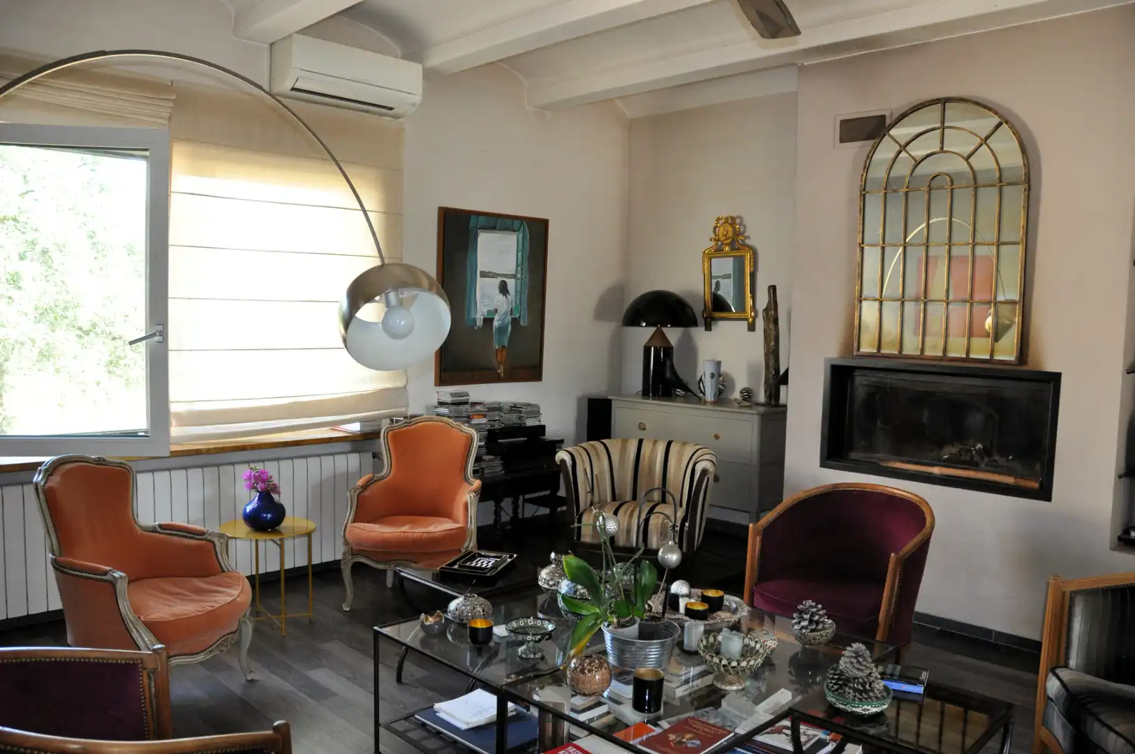 Sala de estar de Casa o chalet en venta en Garriguella con Aire acondicionado, Calefacción y Jardín privado