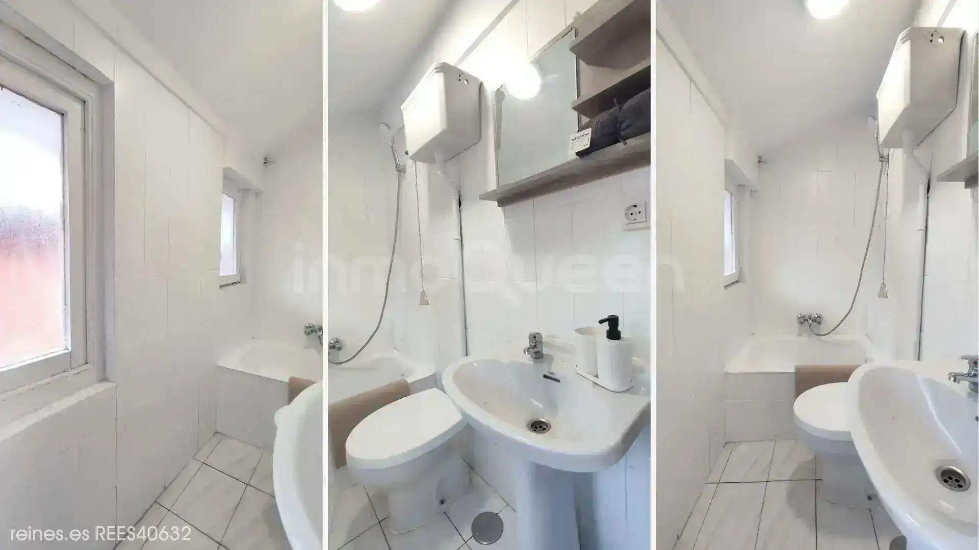 Badezimmer von Einfamilien-Reihenhaus zum Verkauf in Mieres (Asturias)