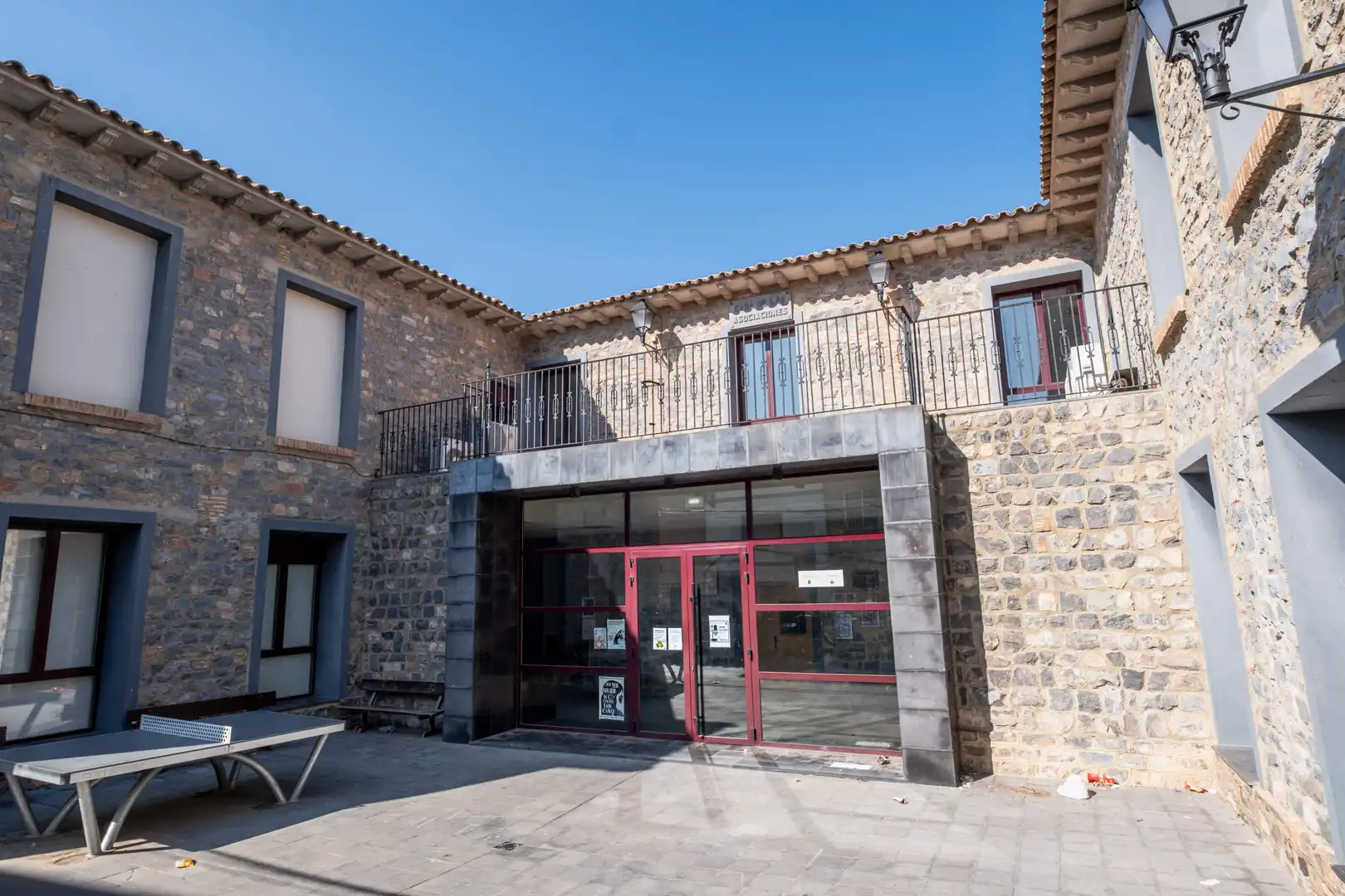 Exterior view of Houses for sale in Calatorao  with Air Conditioner, Terrace and Balcony