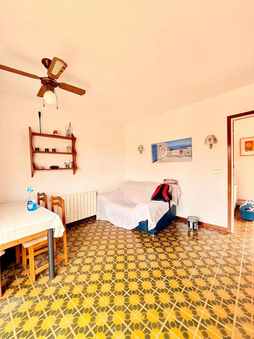 Sala de estar de Ático en venta en Calafell con Calefacción y Terraza