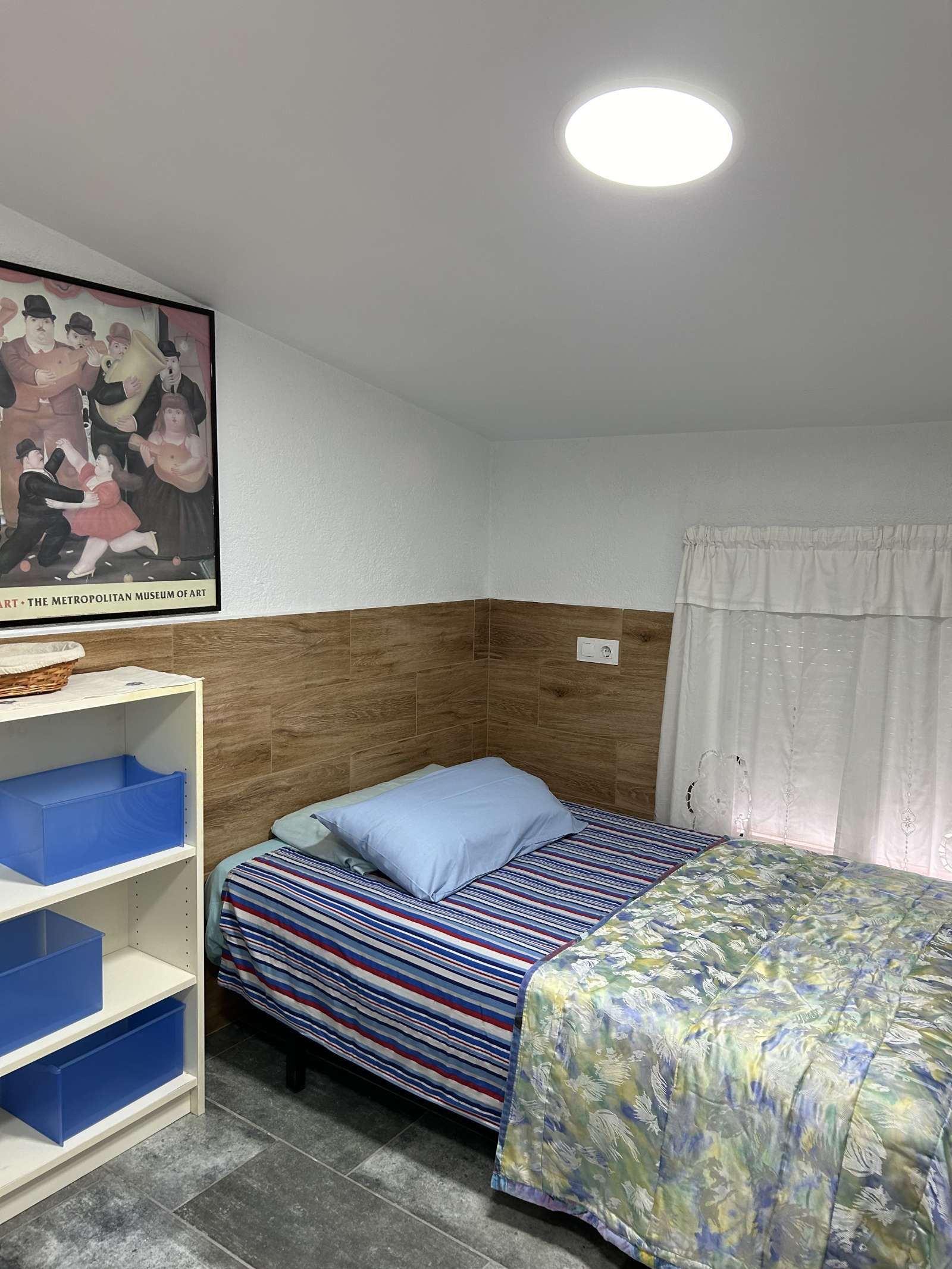 Bedroom of Study to share in L'Hospitalet de Llobregat  with Air Conditioner, Heating and Terrace