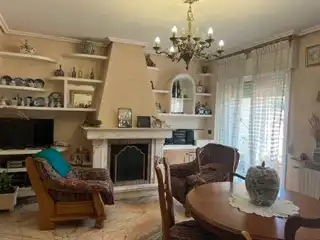 Living room of Flat for sale in Ribadavia  with Heating, Parquet flooring and Terrace