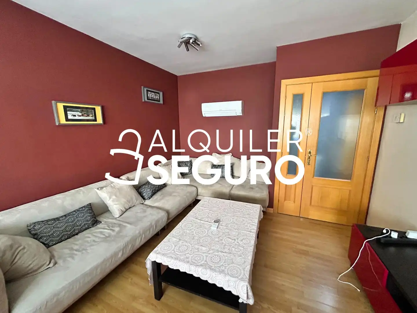 Living room of Flat for rent in Rivas-Vaciamadrid  with Air Conditioner, Heating and Storage room