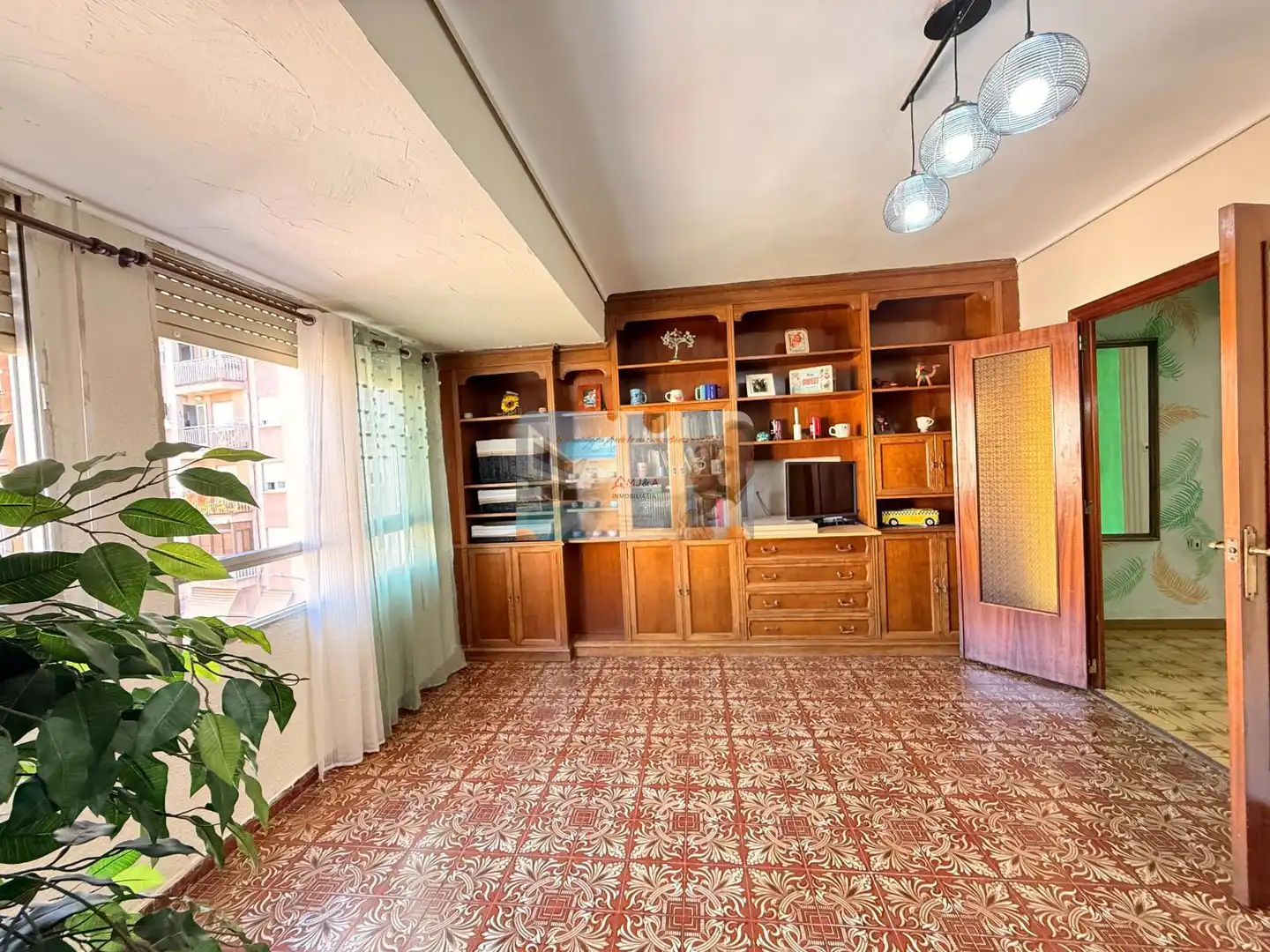 Living room of Flat for sale in Castellón de la Plana / Castelló de la Plana  with Terrace, Storage room and Balcony