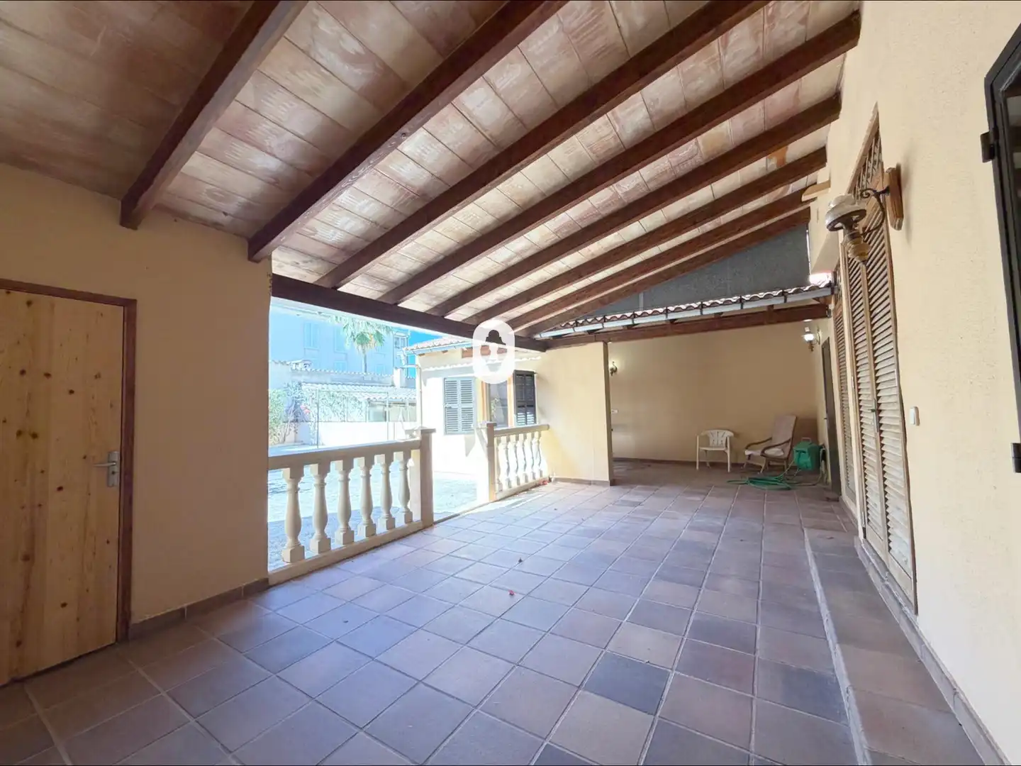 Terrasse von Einfamilien-Reihenhaus zum Verkauf in Son Servera mit Heizung, Privatgarten und Terrasse