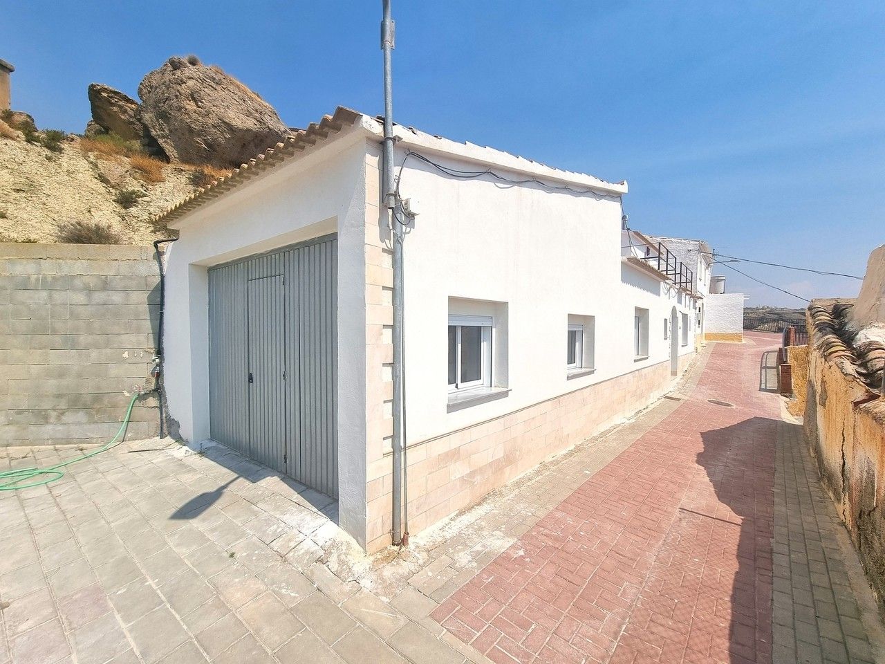Exterior view of Single-family semi-detached for sale in Partaloa  with Furnished